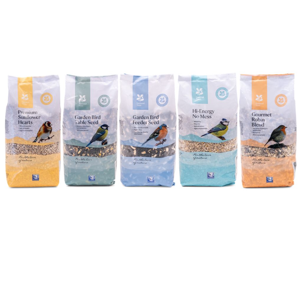 National Trust Bird Seed Variety Bundle 5 x Mixed Bags