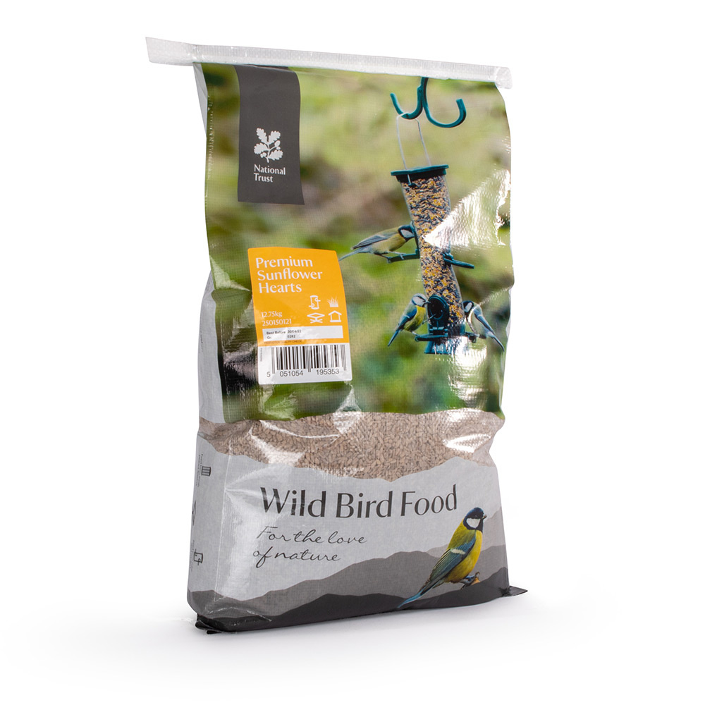 National Trust Premium Sunflower Hearts for Birds