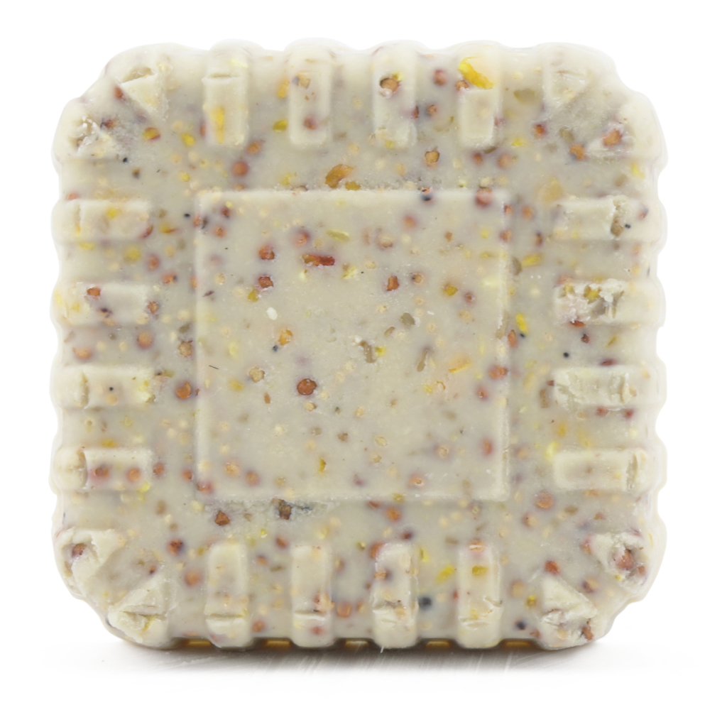 Energieblock mit Saatkörnern