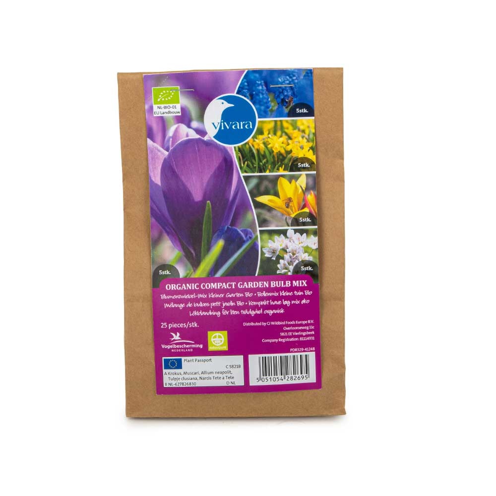 Bollenmix kleine tuin (Bio), 25 stuks