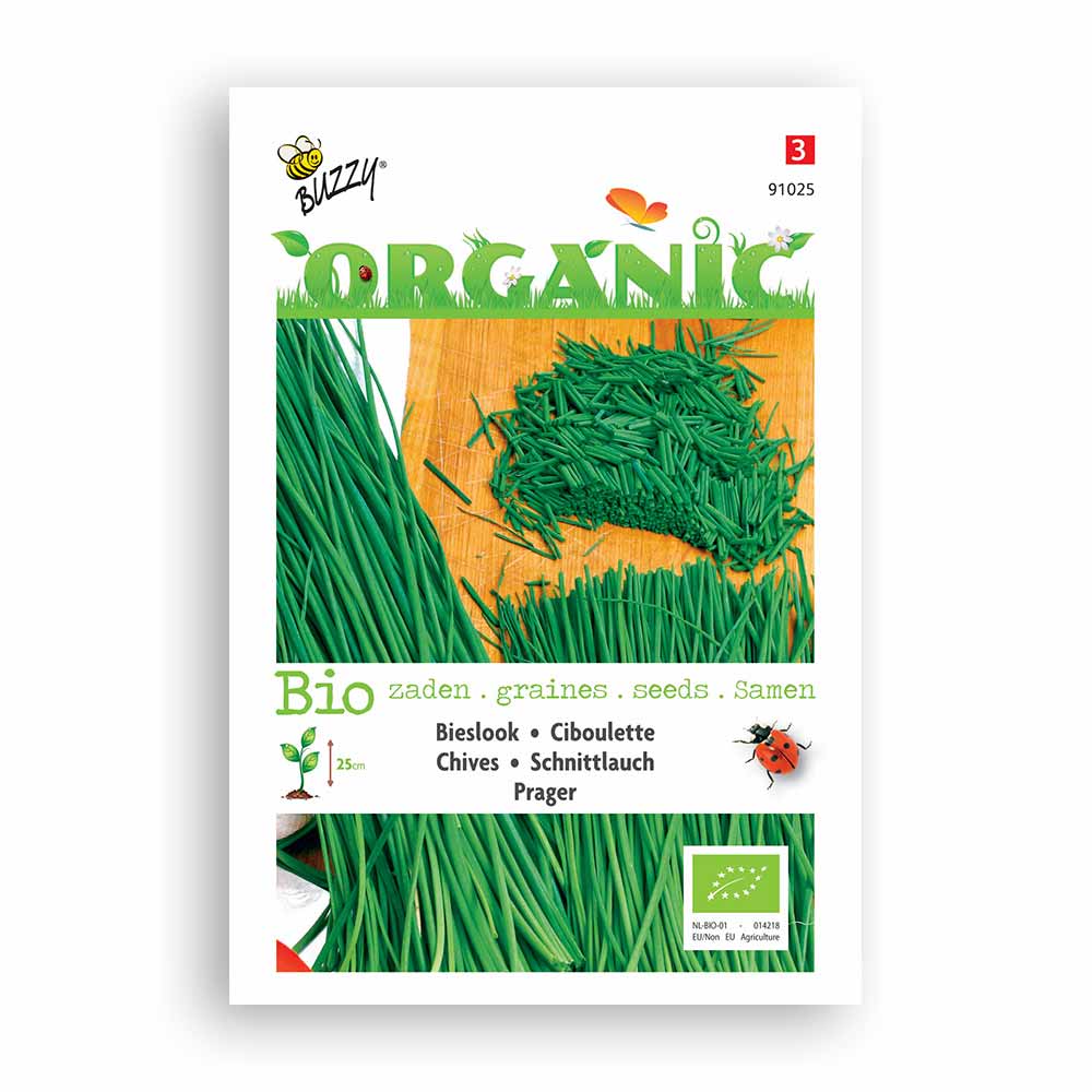 Buzzy Seeds® Organic Chives - Prager (BIO)