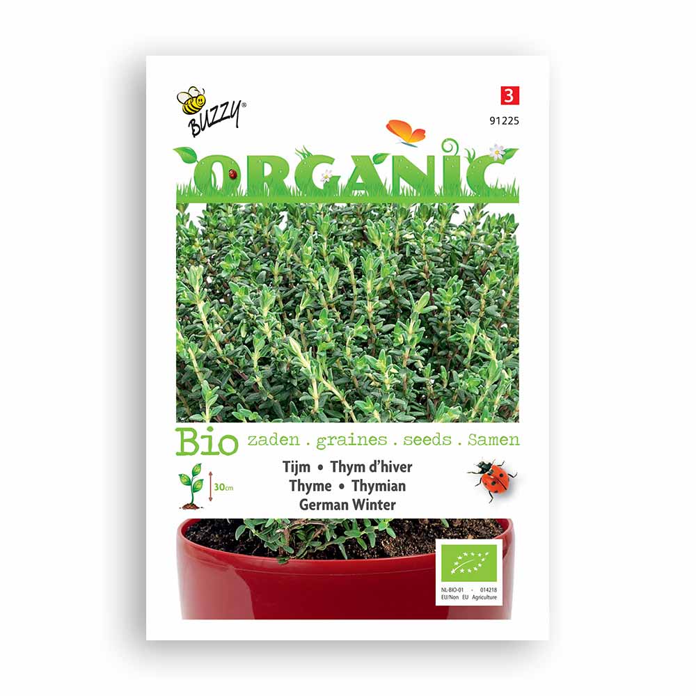 Buzzy Seeds® Organic Thyme - English Winter (BIO)