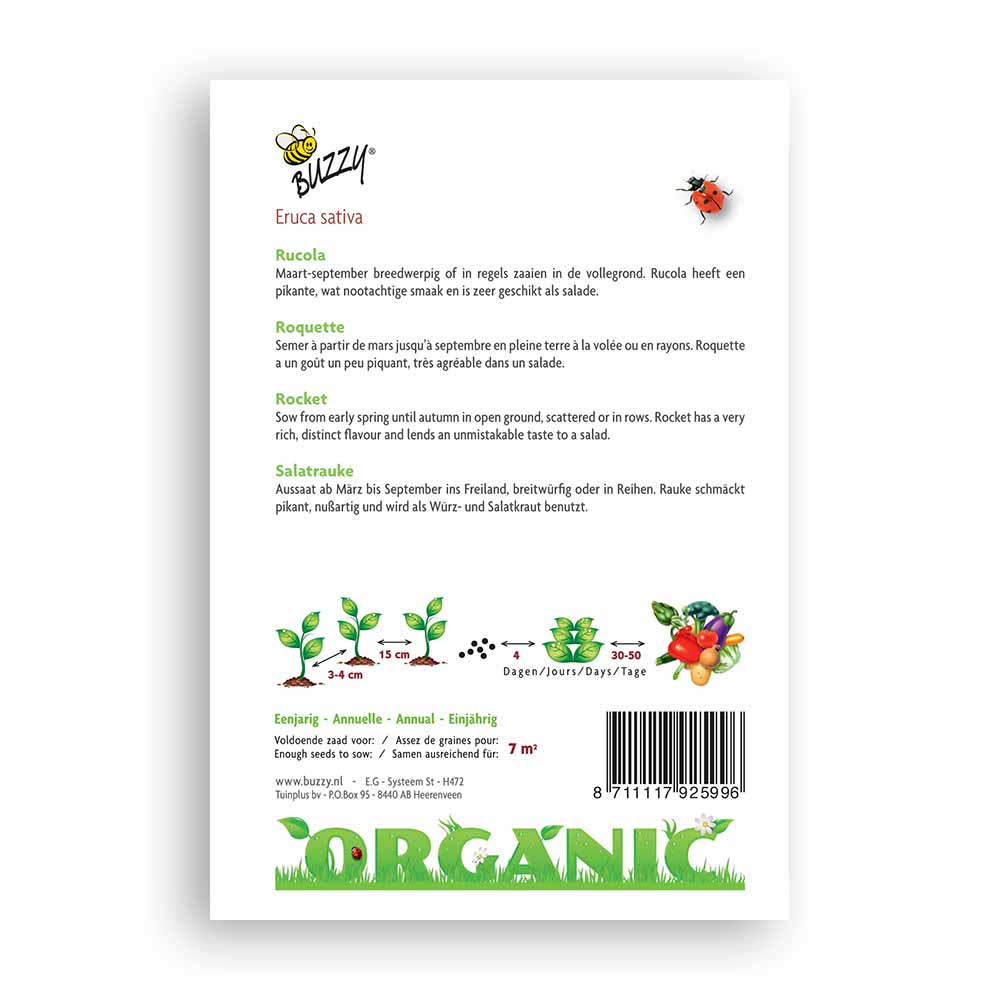 Buzzy® Organic Salatrauke (BIO)