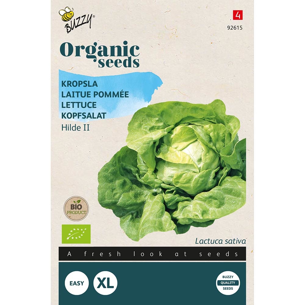 Buzzy Seeds® Organic Lettuce - Hilde II (BIO)