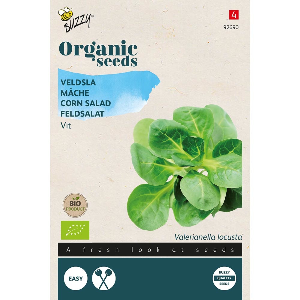 Buzzy Seeds® Organic Corn Salad - Grote Nrd Hol