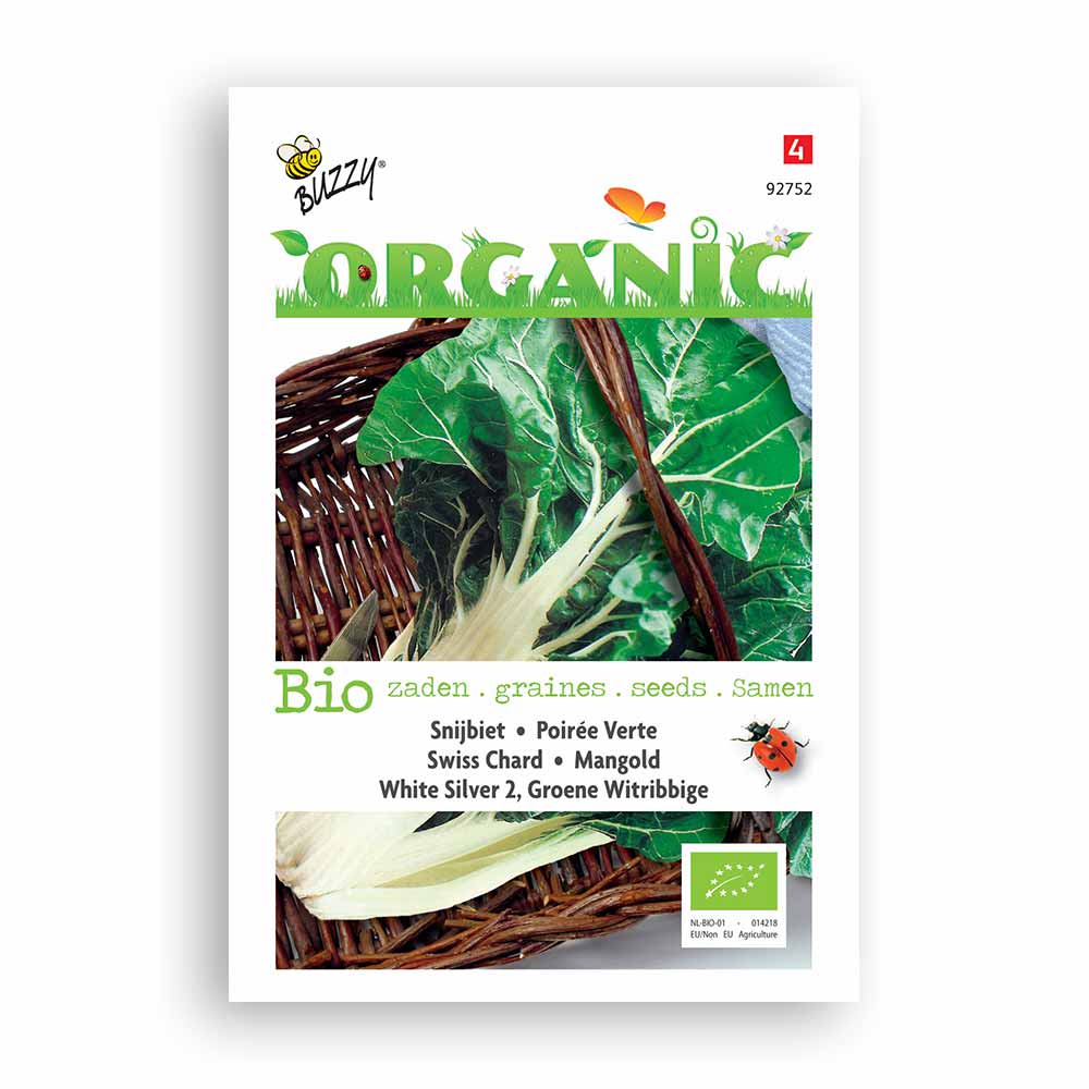 Buzzy® Organic Swiss Chard - White Silver