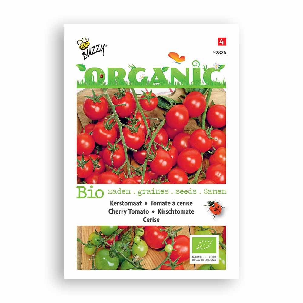 Buzzy Seeds® Organic Cherry Tomato - Cerise BIO