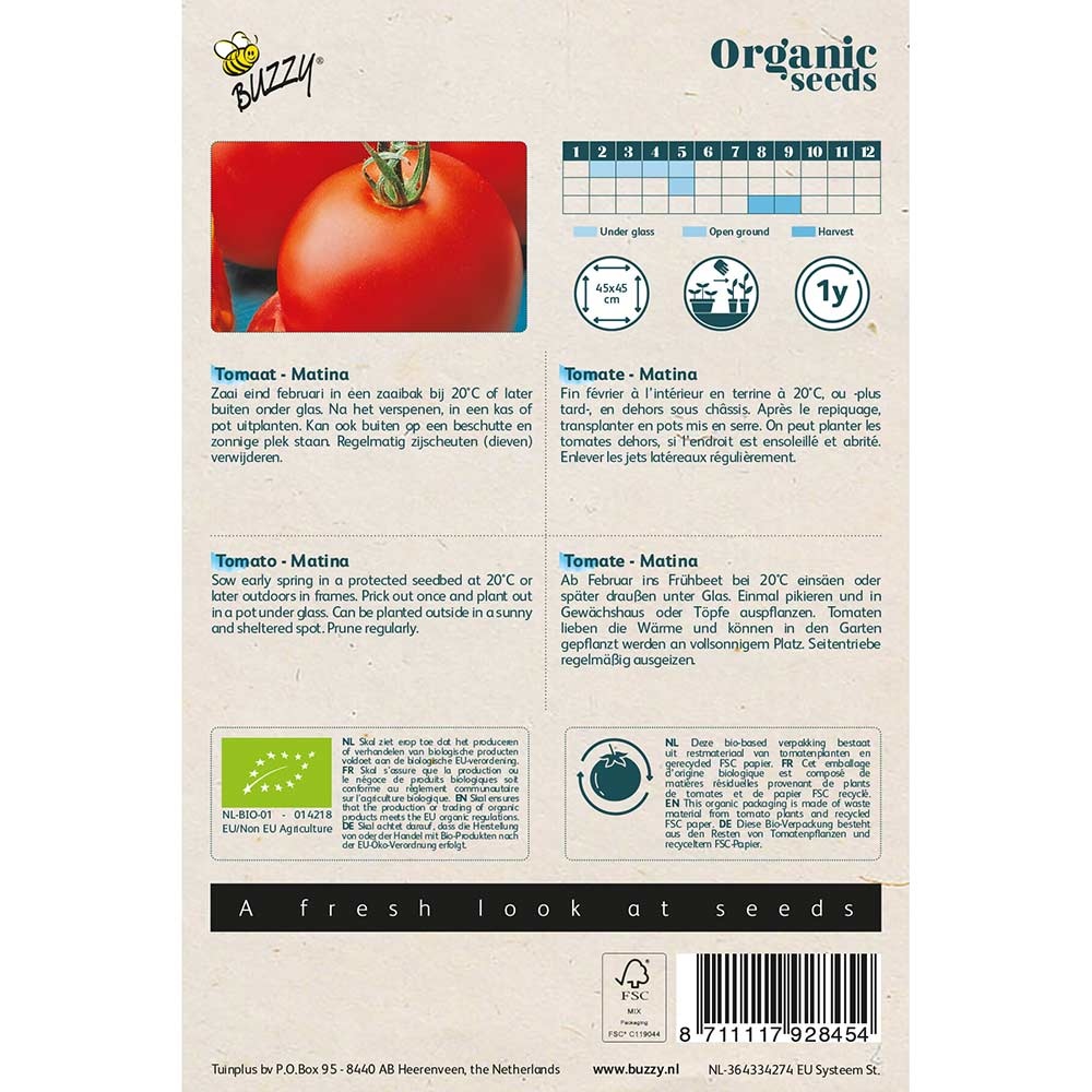 Buzzy® Organic Tomaten Matina (BIO)