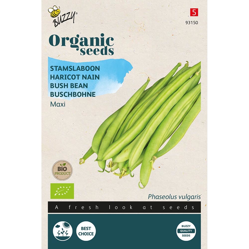 Buzzy® Organic Dwarf Beans - Maxi (BIO)