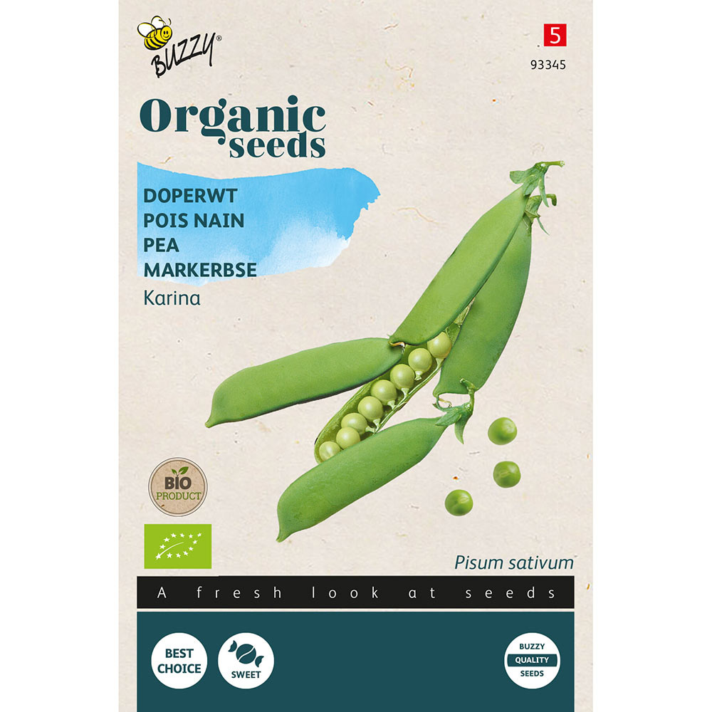 Buzzy Seeds® Organic Pea - Karina (BIO)