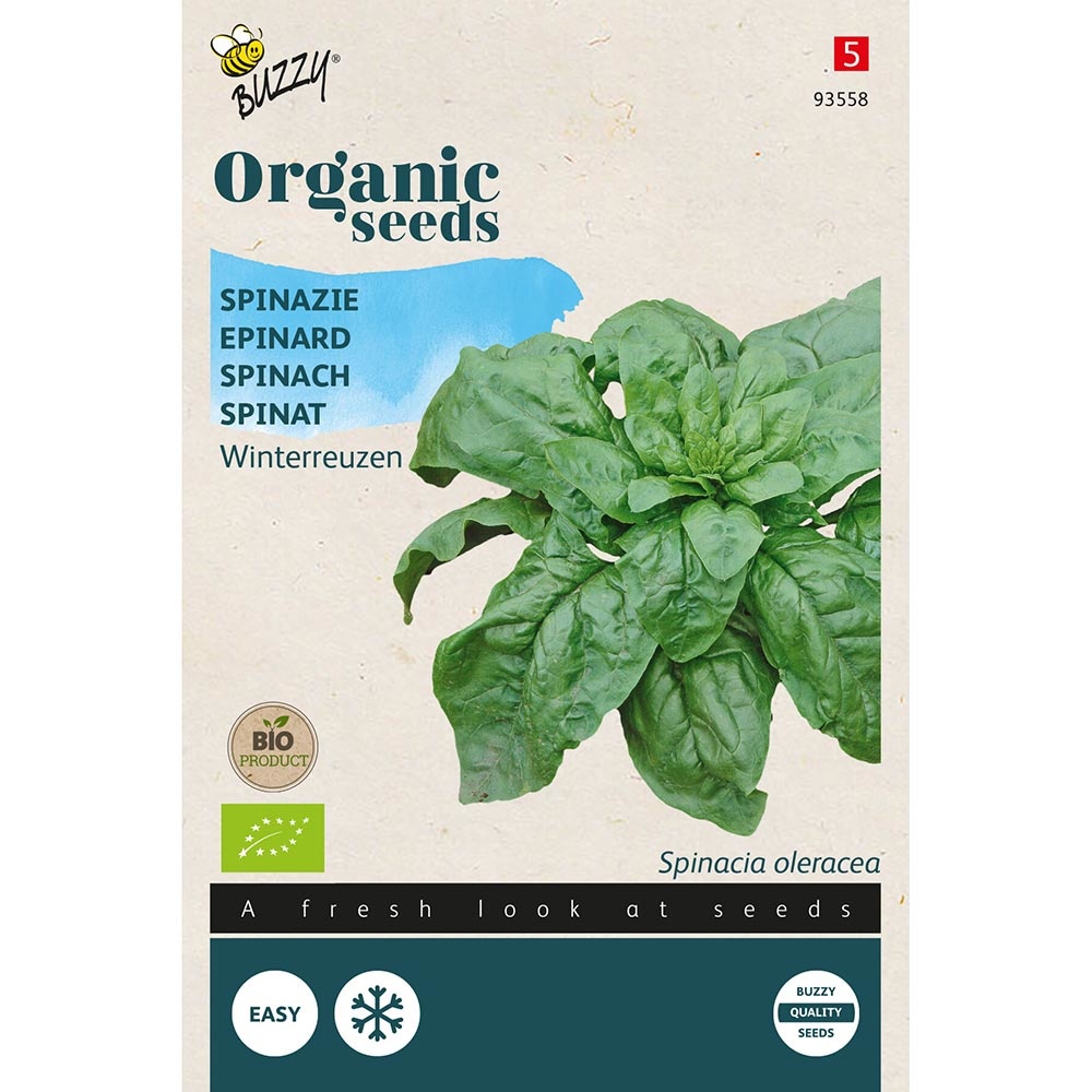 Buzzy Seeds® Organic Spinach - Securo (BIO)