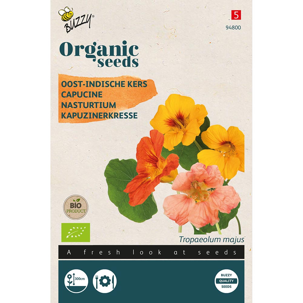 Buzzy® Organic Oost-Indische hoge kers gemengd (BIO)