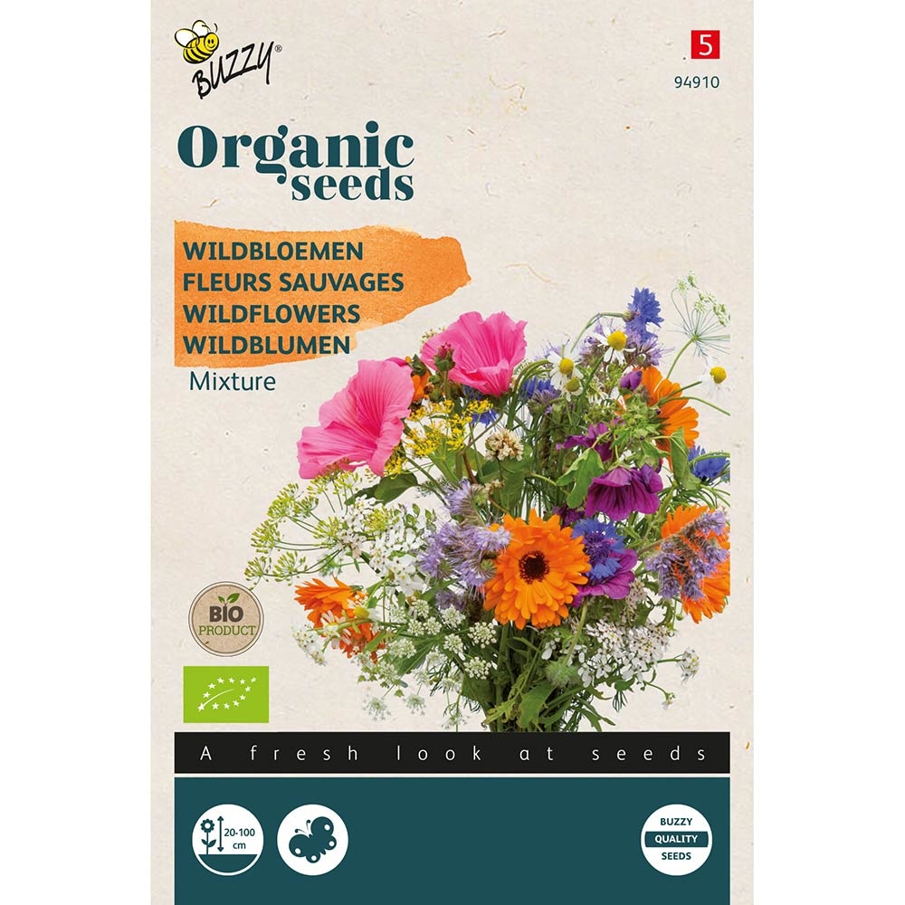 Buzzy® Organic Wildblumen Mischung(BIO)