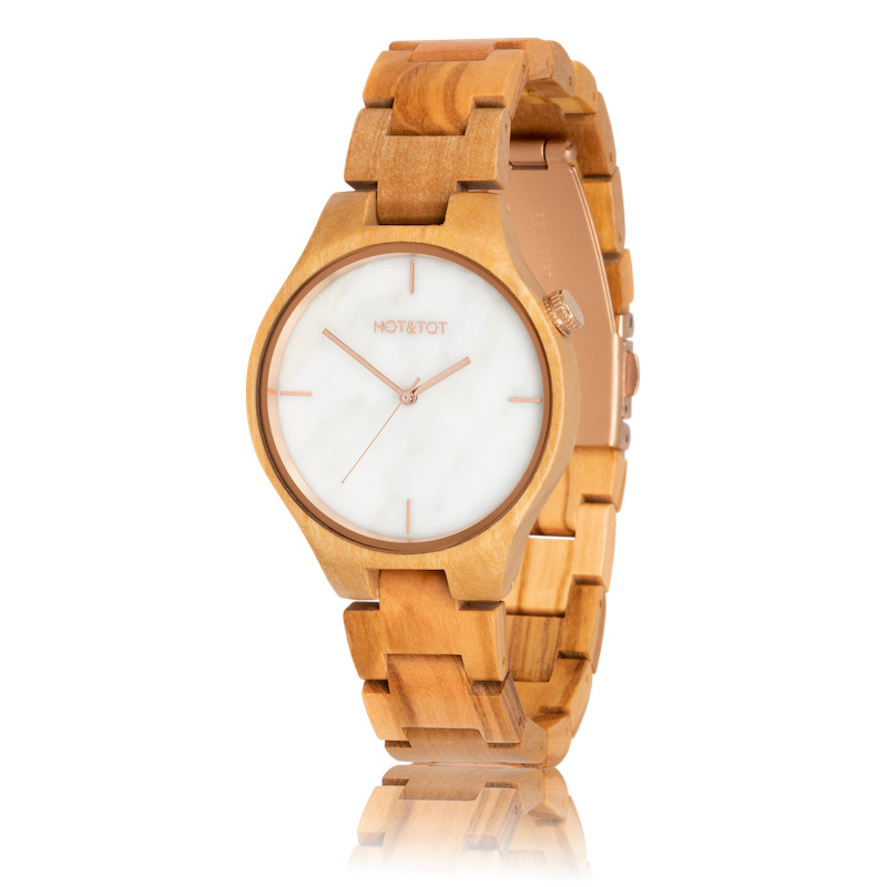 Holz-Armbanduhr „Tayga“ (Unisex)