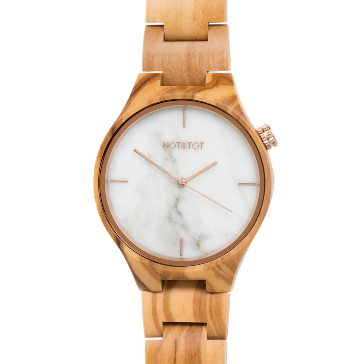 Holz-Armbanduhr „Tayga“ (Unisex)