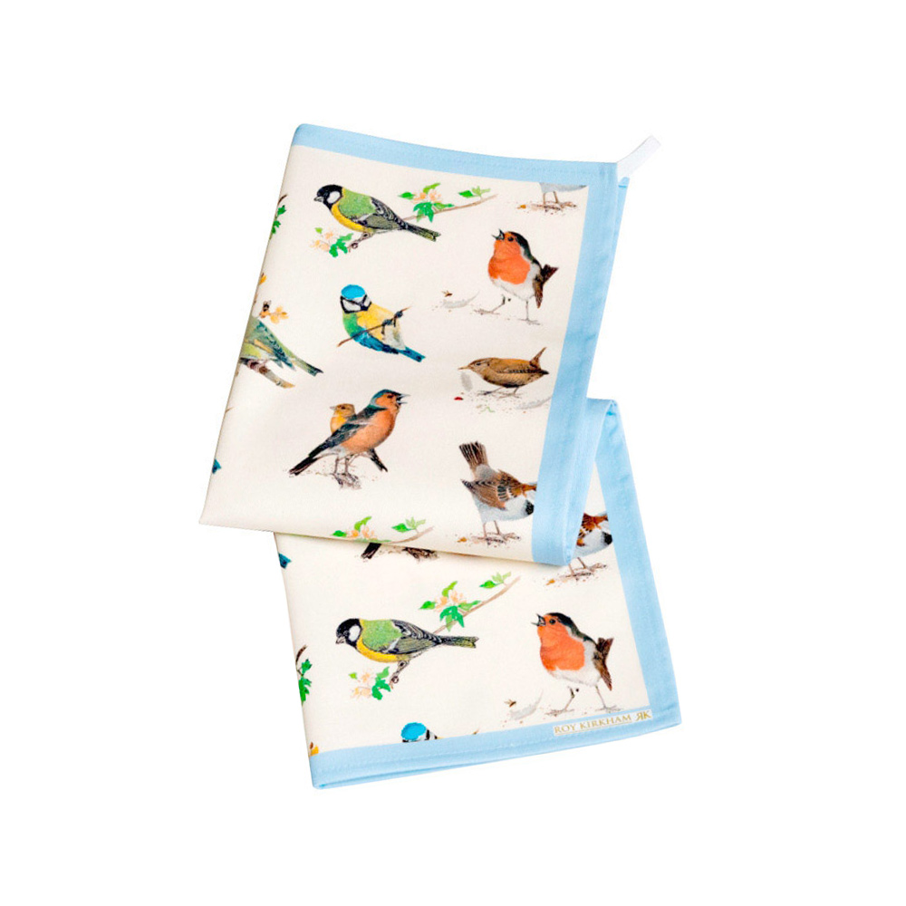 Garden Bird Tea Towel Set by Roy Kirkham 