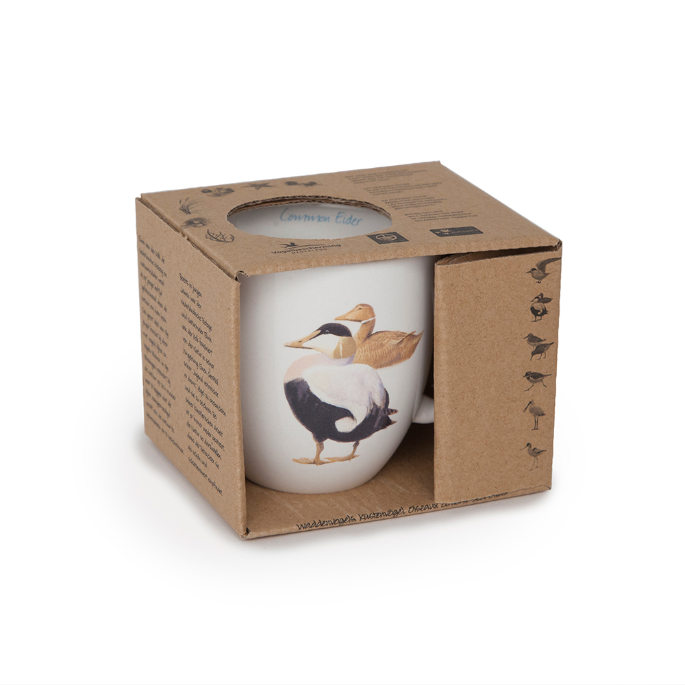 Common Eider Mug by Elwin van der Kolk