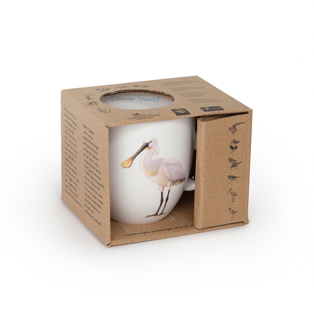 Eurasian Spoonbill Mug by Elwin van der Kolk