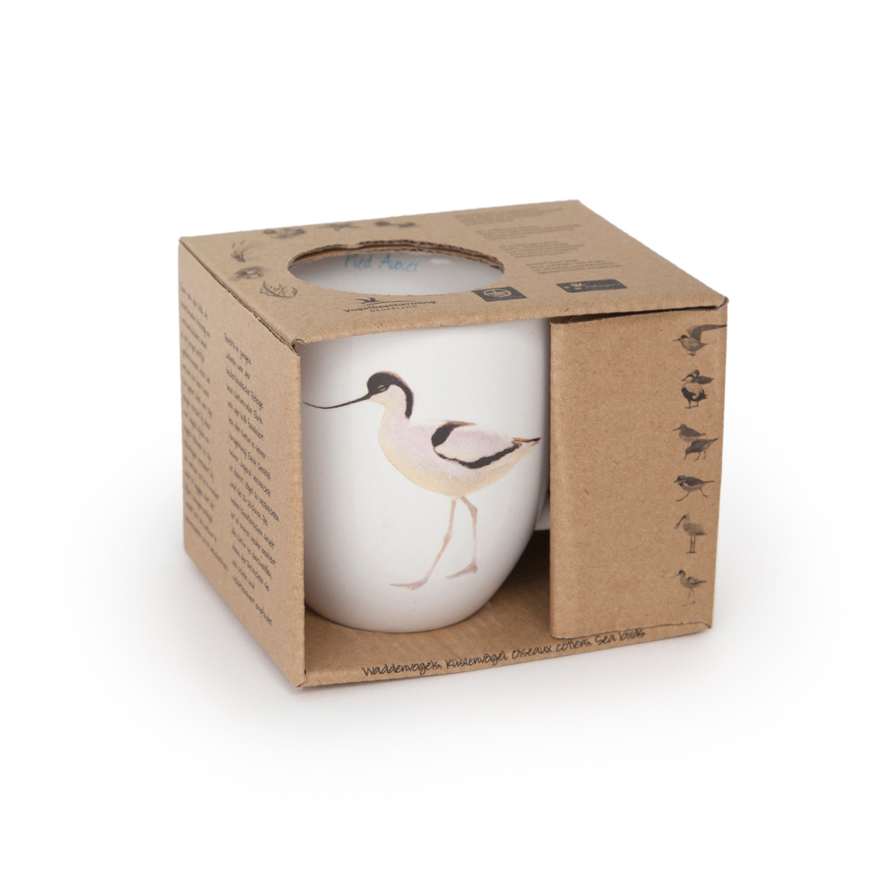 Avocet Mug by Elwin van der Kolk