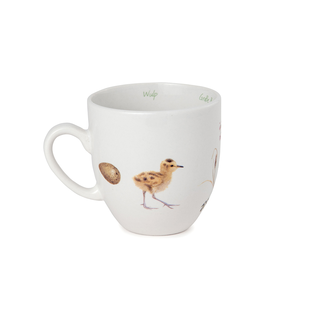 Curlew Mug by Elwin van der Kolk