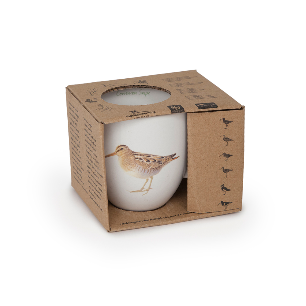 Common Snipe Mug by Elwin van der Kolk