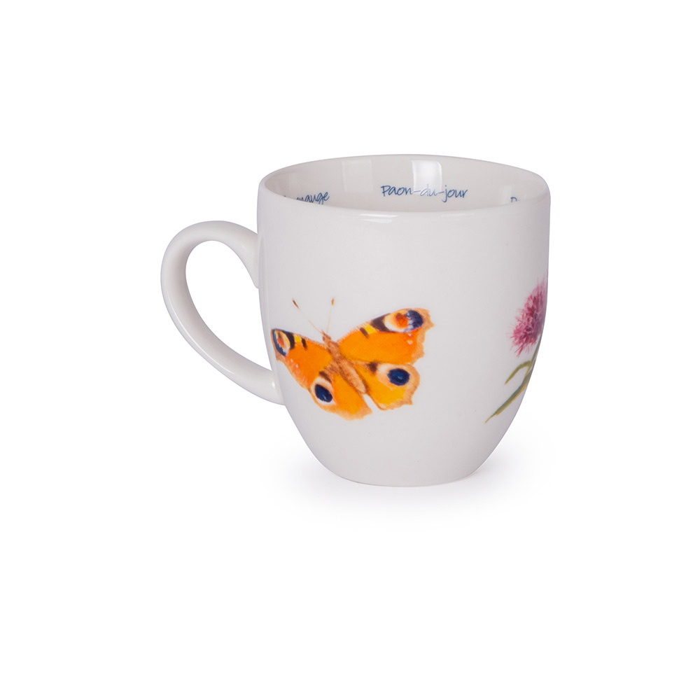 Peacock Butterfly Mug by Elwin van der Kolk