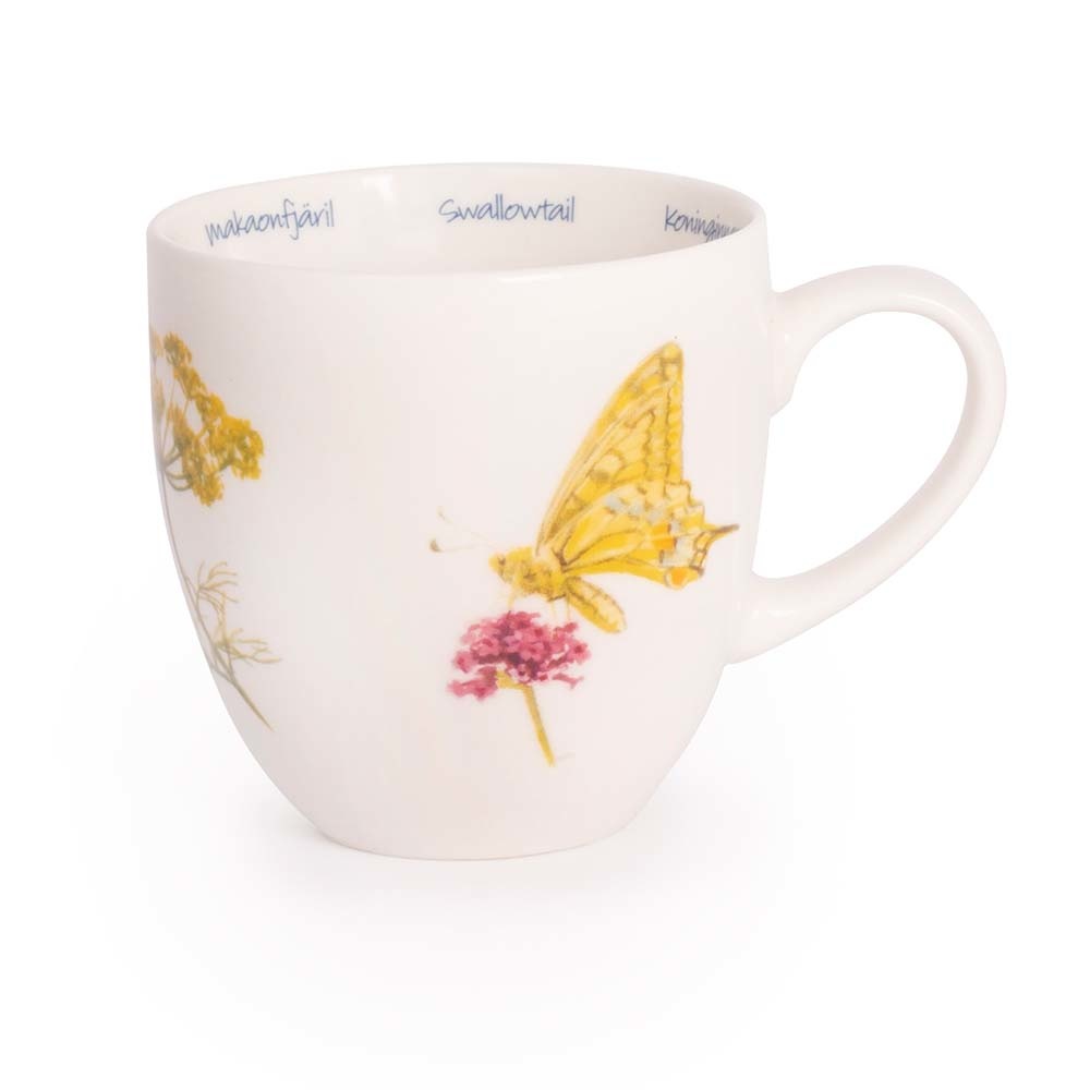 Swallow Tail Butterfly Mug by Elwin van der Kolk