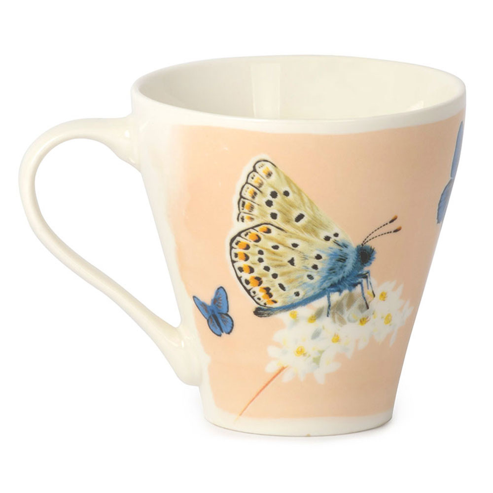 Common Blue Butterfly Mug by Myrte