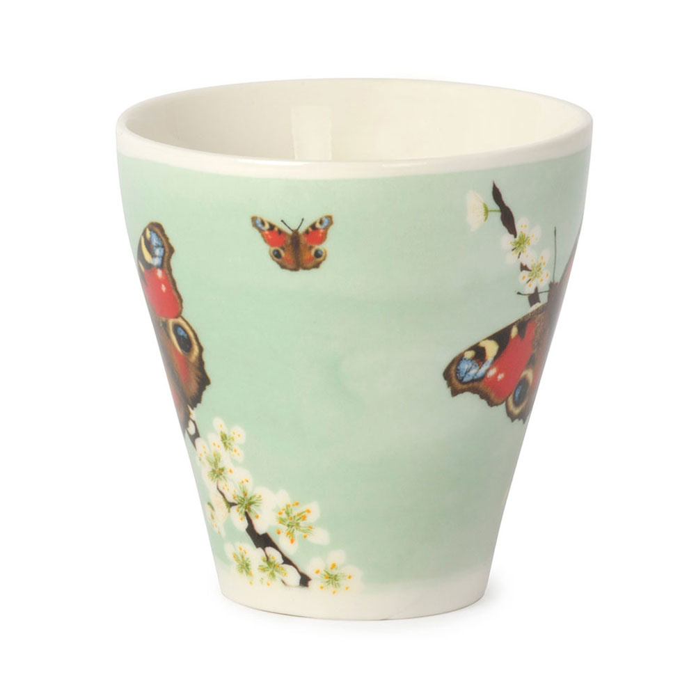 Peacock Butterfly Mug by Myrte