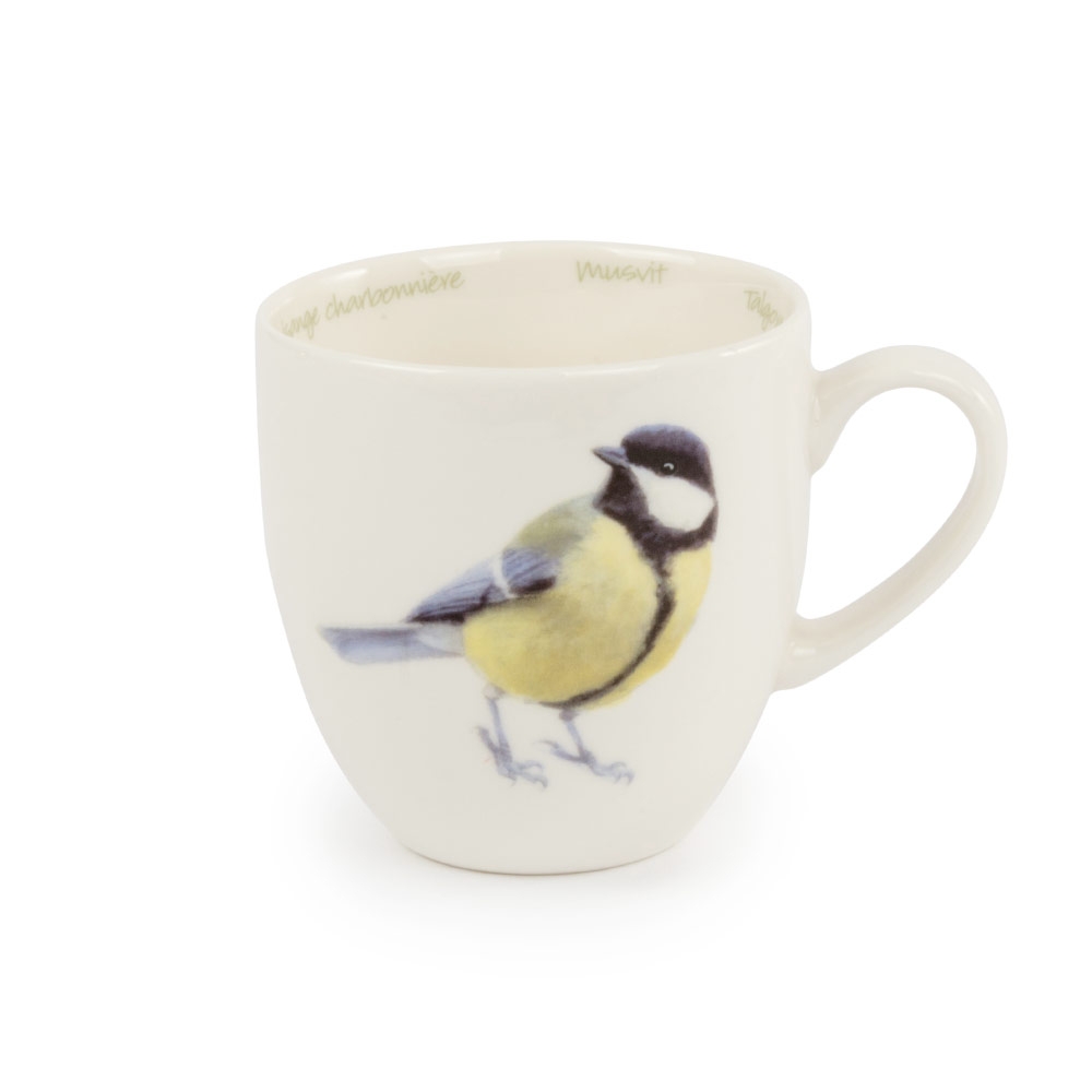 Great Tit Mug by Elwin van der Kolk