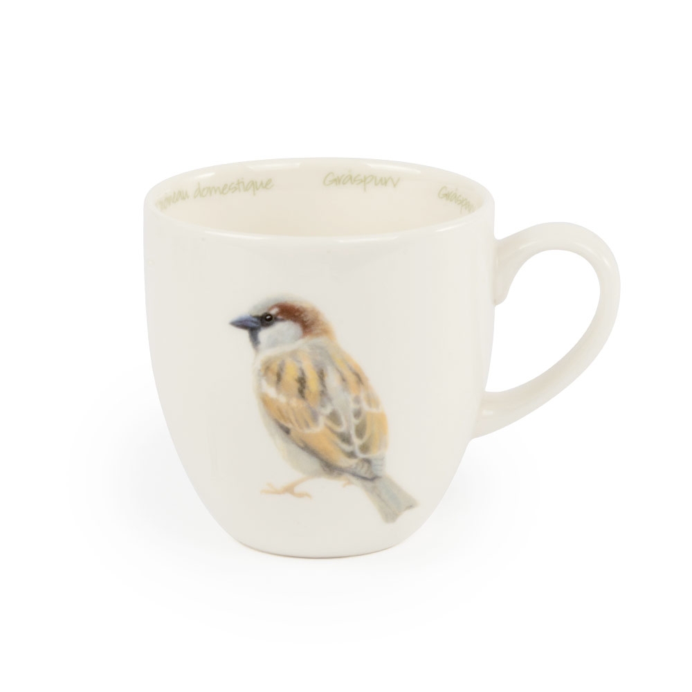 House Sparrow Mug by Elwin van der Kolk