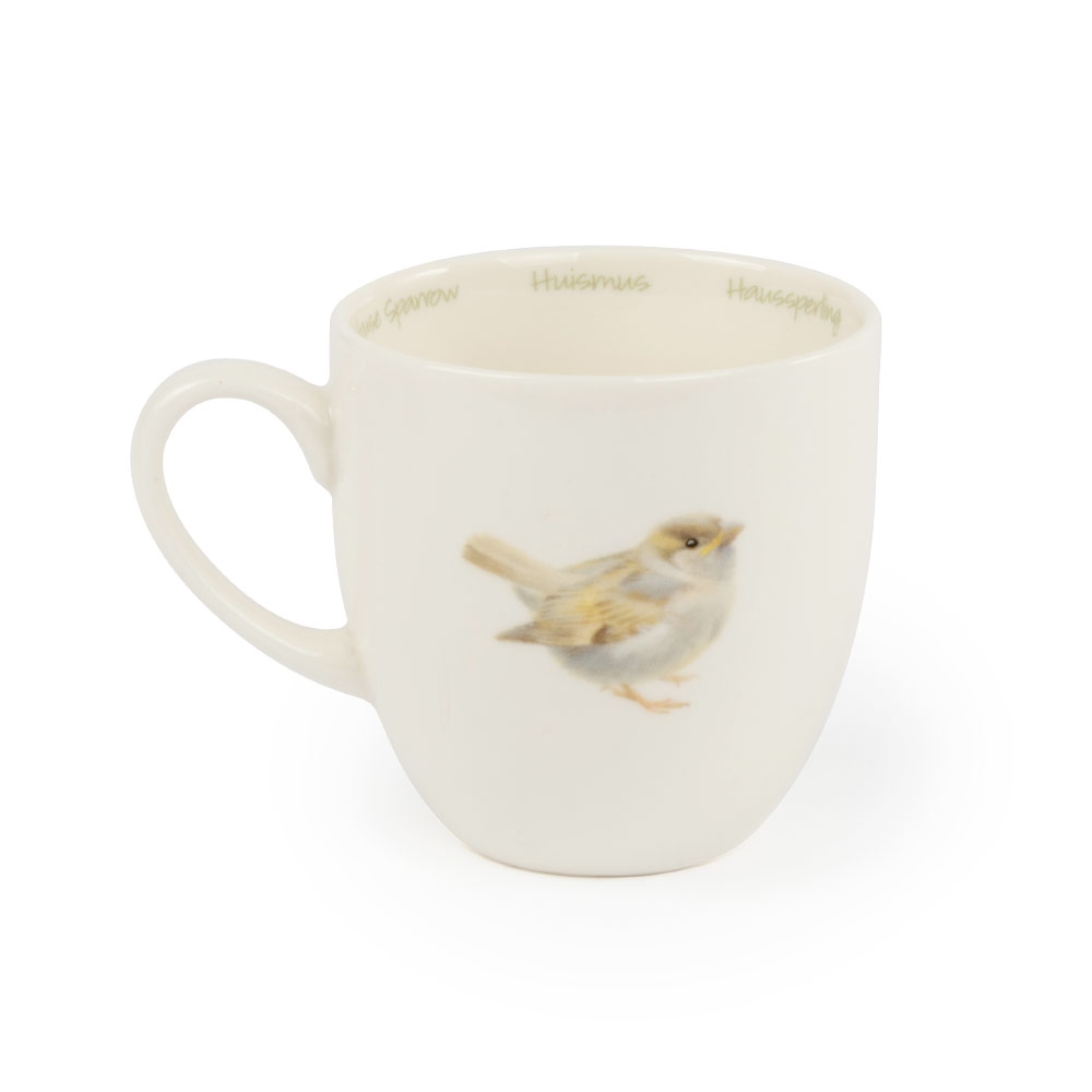 House Sparrow Mug by Elwin van der Kolk