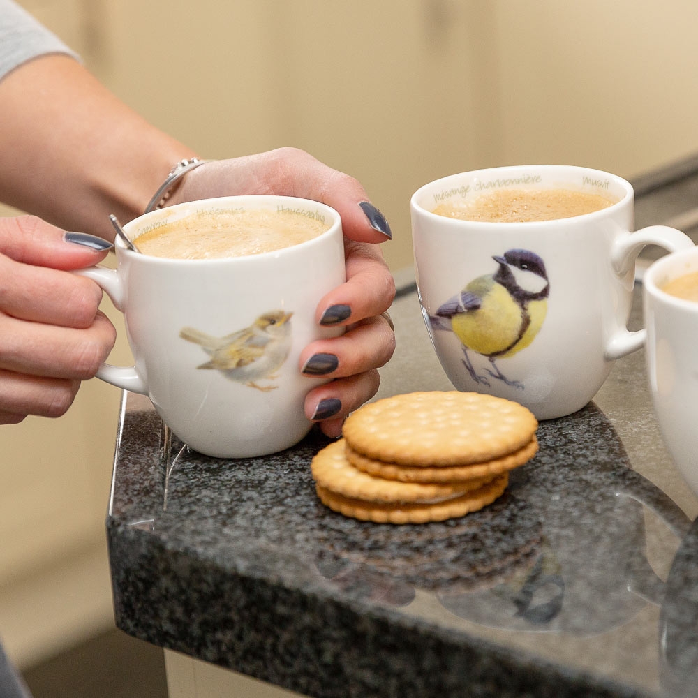 House Sparrow Mug by Elwin van der Kolk