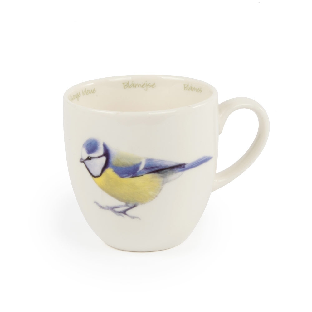 Blue Tit Mug by Elwin van der Kolk