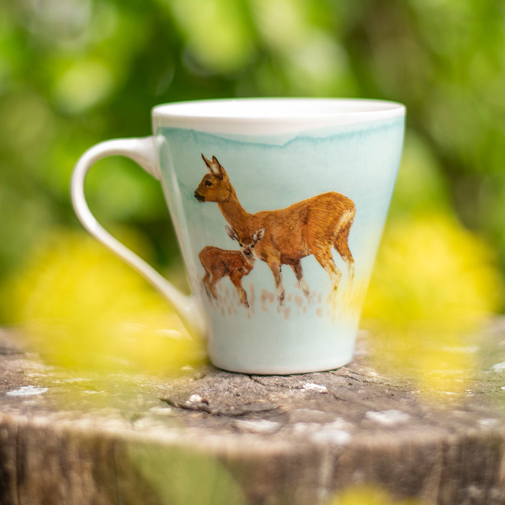 Deer Mug by Myrte