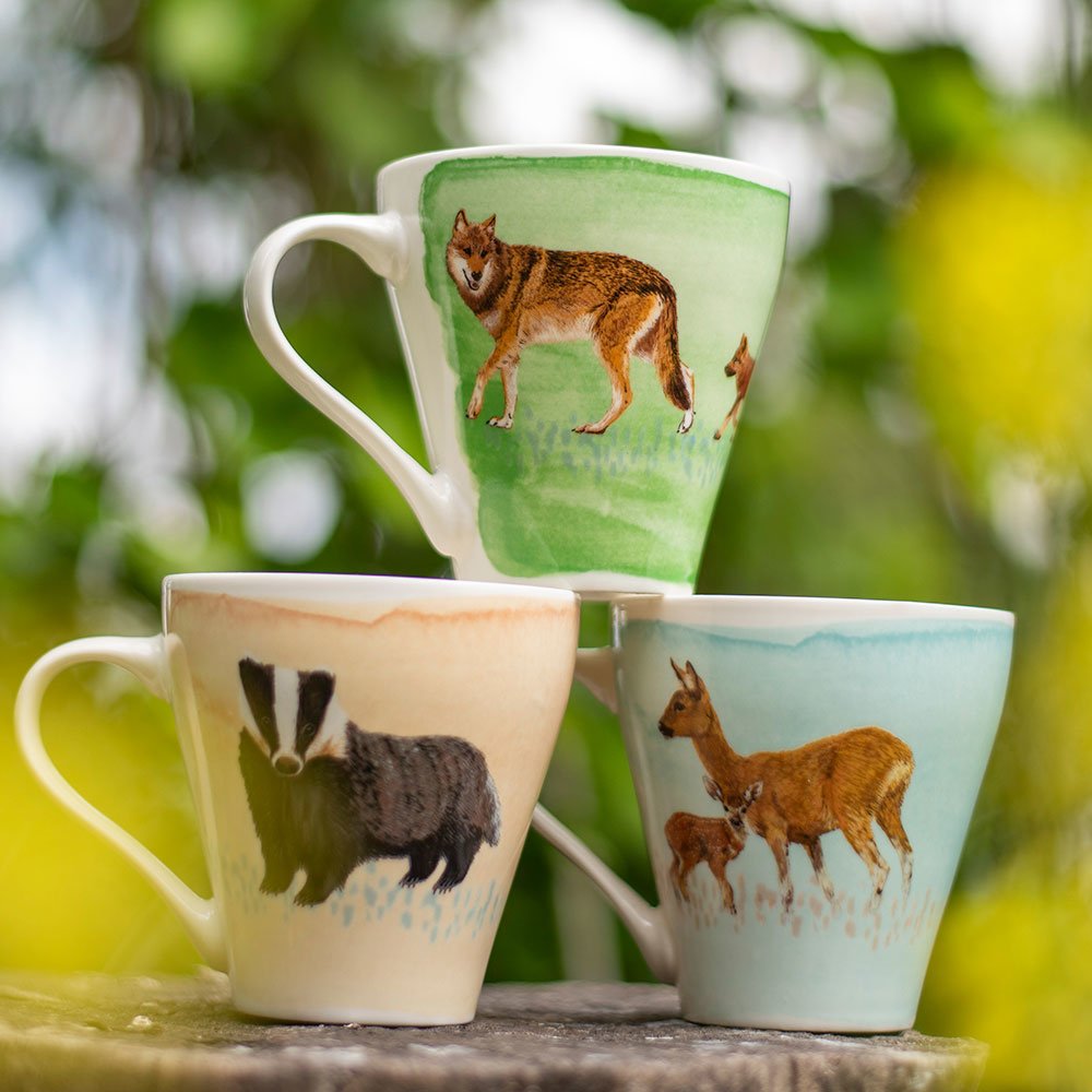 Deer Mug by Myrte