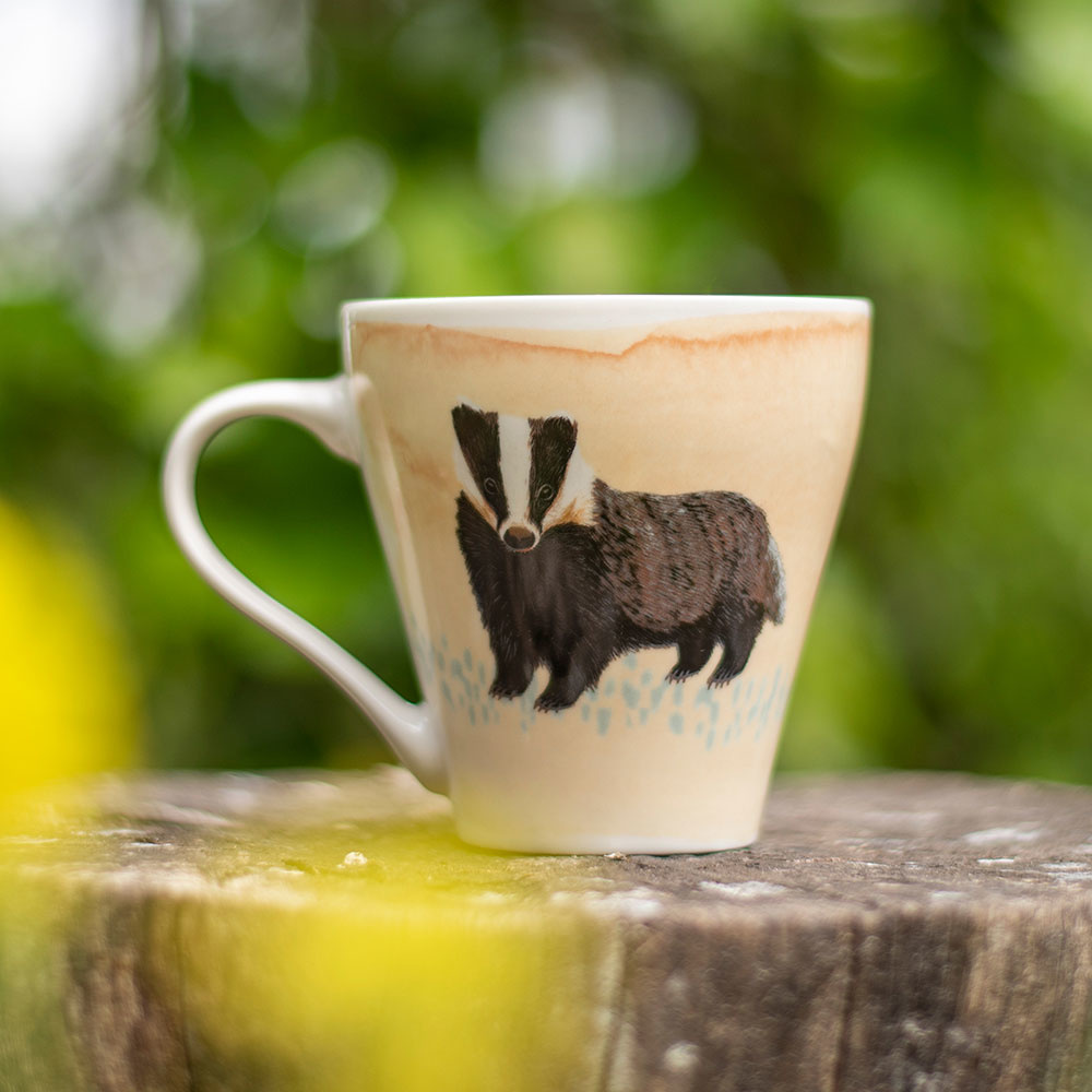 Badger Mug by Myrte