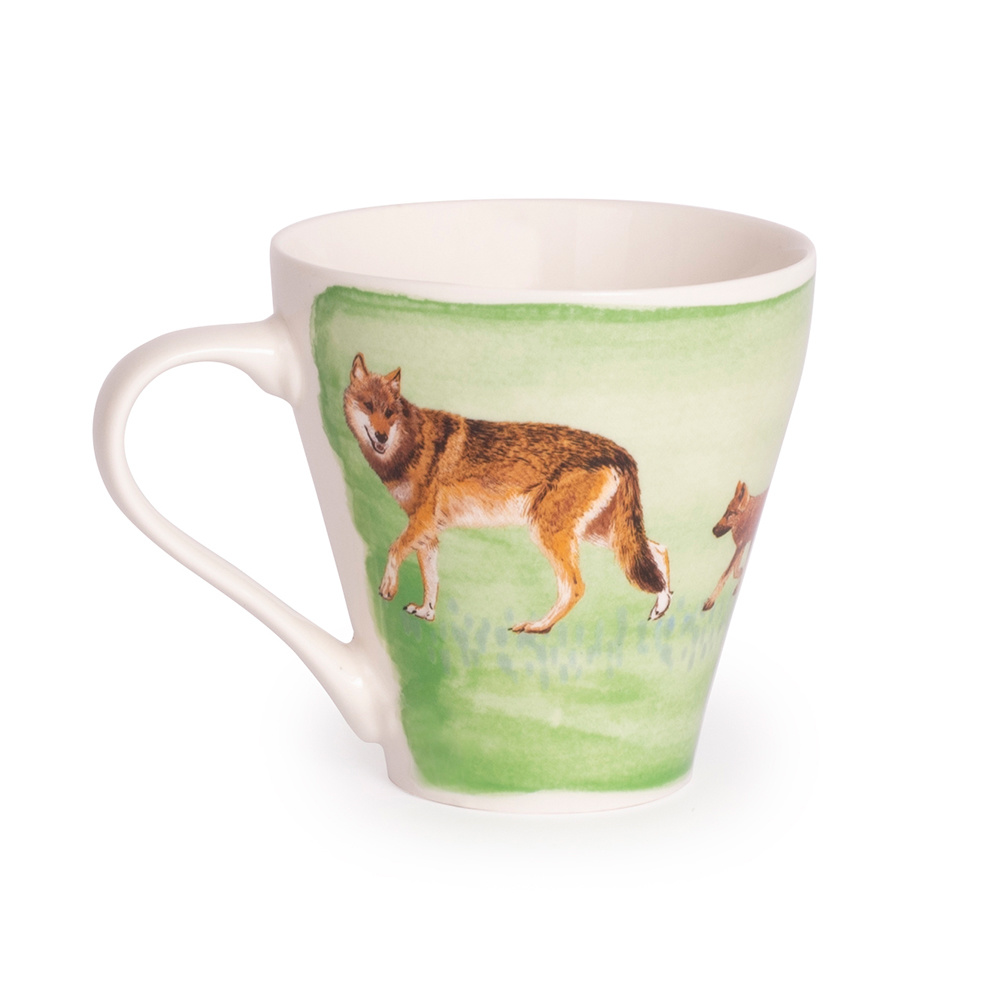 Wolf Mug by Myrte