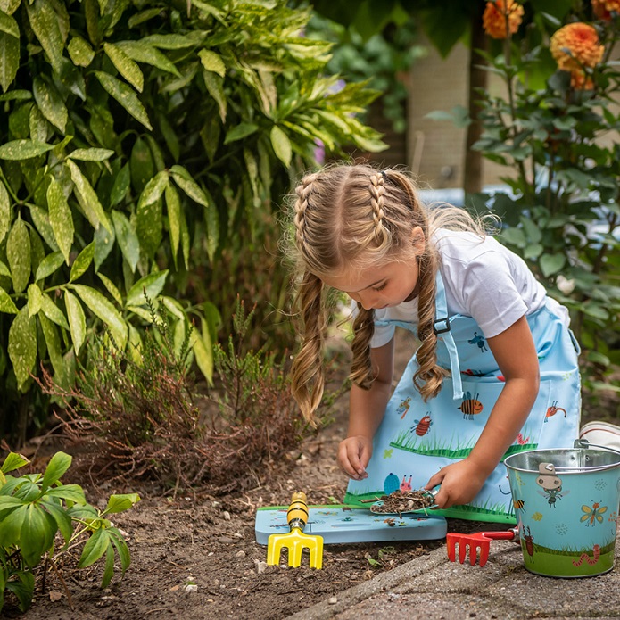 Gartenset für Kinder, dreiteilig, Insektenmotive