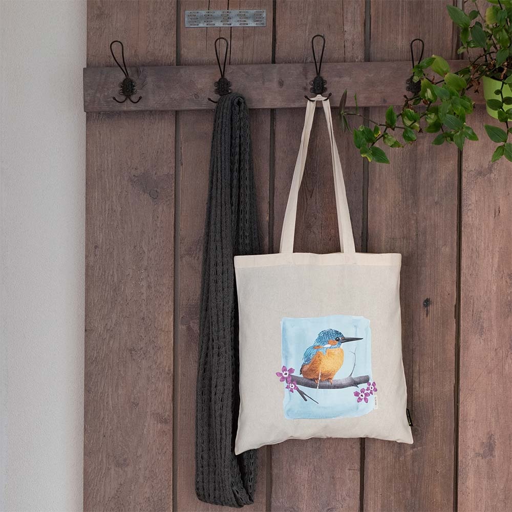 Myrte Kingfisher Cotton Bag 