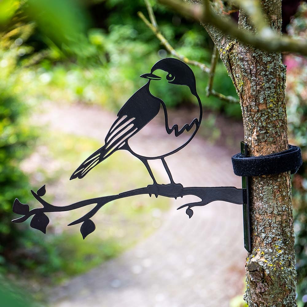 Metal Silhouette – Roodborst