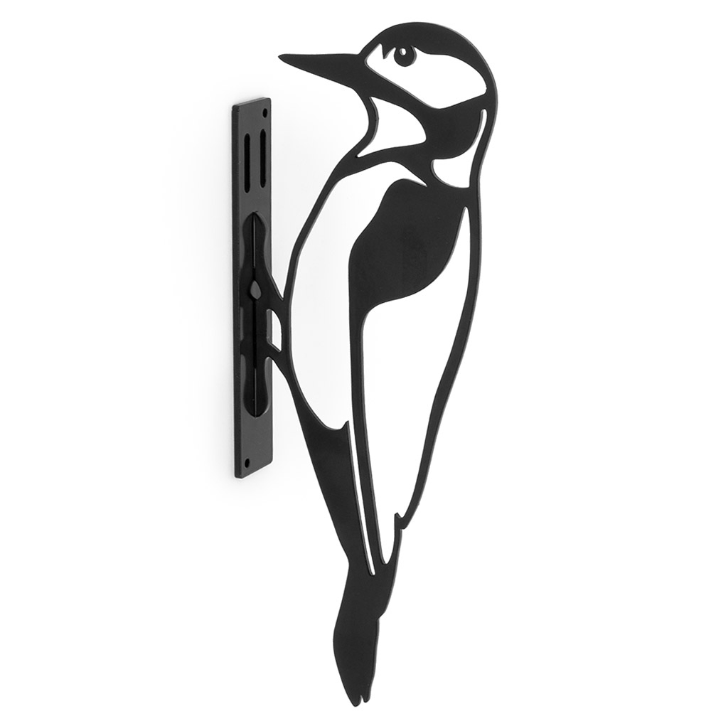 Metal Silhouette - Great Spotted Woodpecker