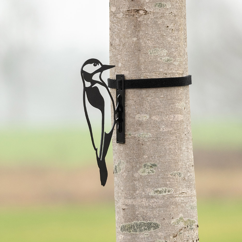 Metal Silhouette - Great Spotted Woodpecker