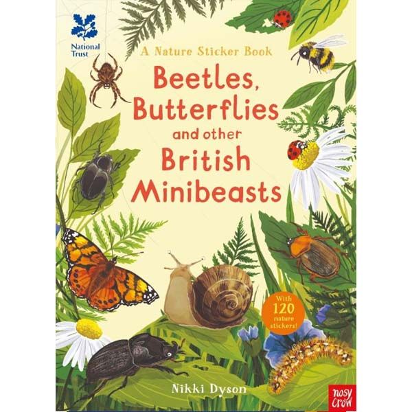 National Trust Beetles, Butterflies and Minibeasts Book