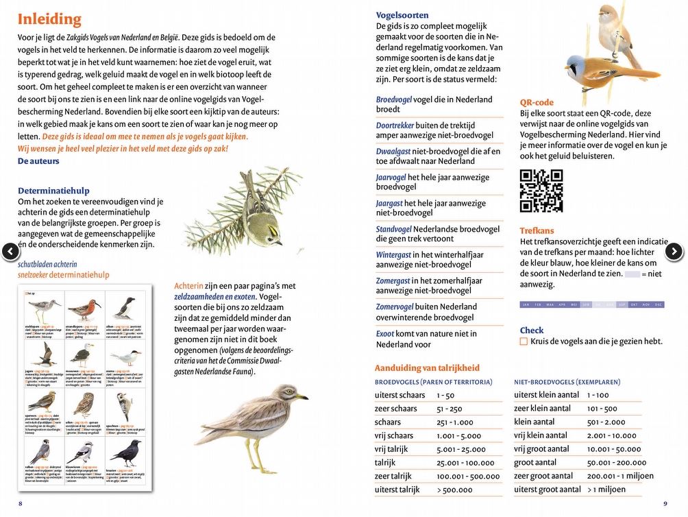 Zakgids Vogels van Nederland en België