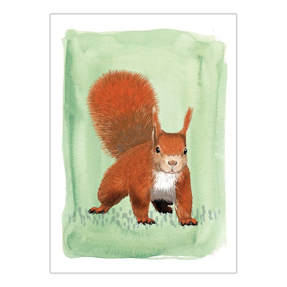 Myrte Squirrel Card