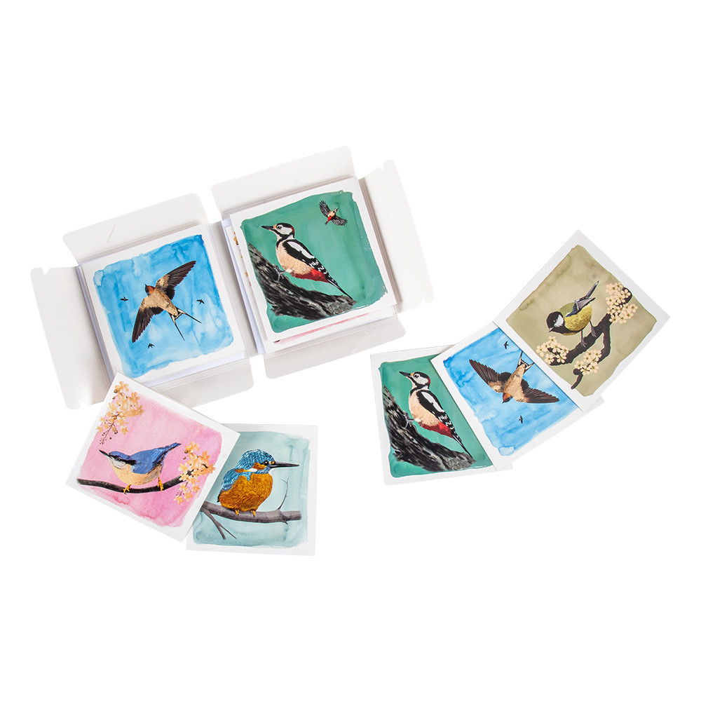 Grußkarten-Set - Myrte (2 x 5 Designs)