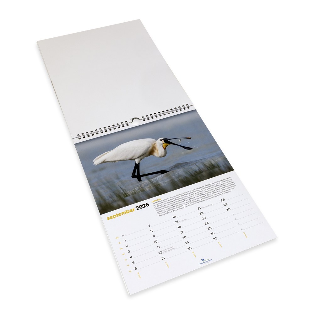 Vogelbescherming Kalender 2026