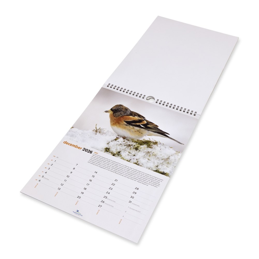 Vogelbescherming Kalender 2026
