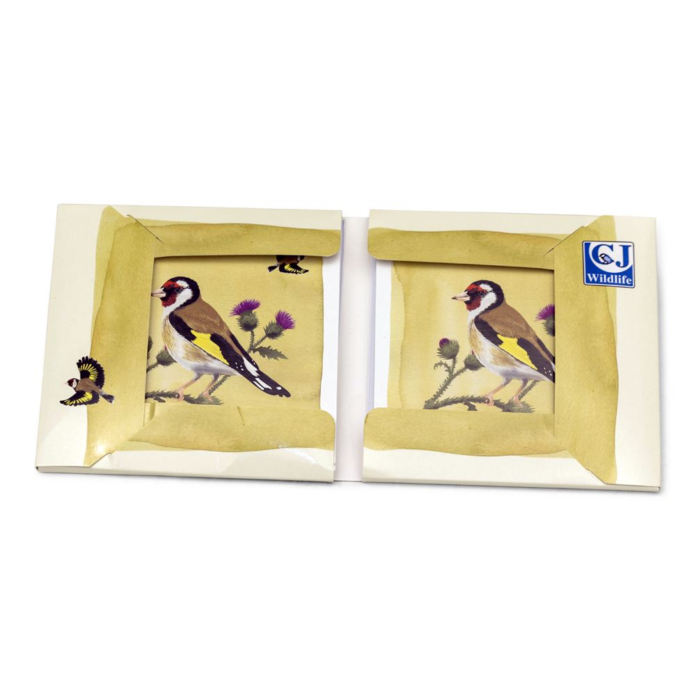 Sélection de cartes de voeux Oiseaux de jardin populaires Myrte - 2 x 5 choix